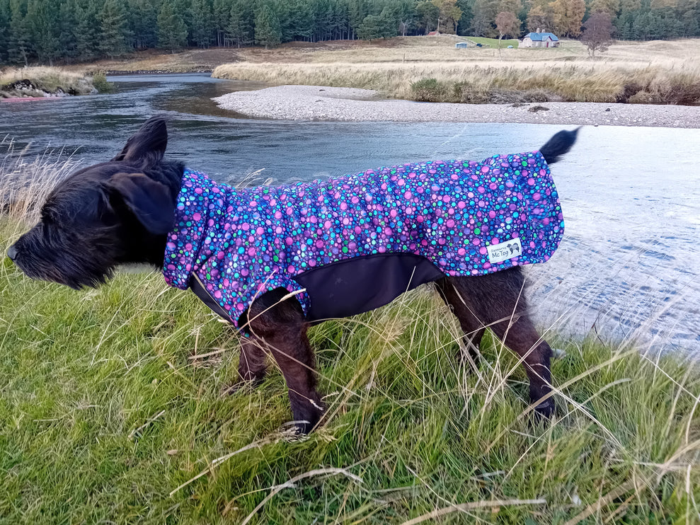 Bubbalicious McTog - Polar Fleece - Waterproof Panel Dog Sweater
