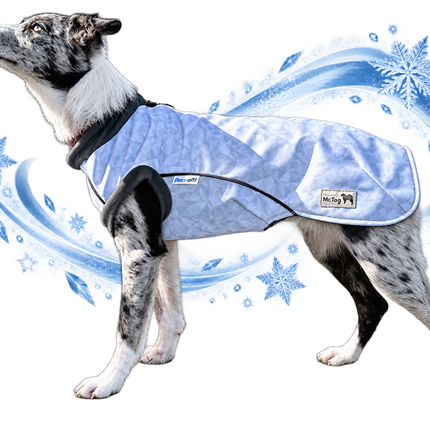 Arctic Drift McTog - Microfleece Waterproof Dog Jacket - Step In Poppers