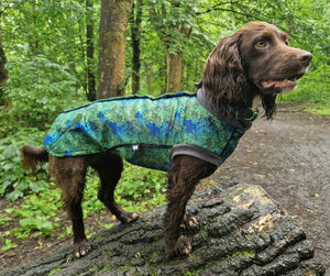 
            
                Load image into Gallery viewer, Spellbound Waterproof Microfleece McTog Dog Jumper - Full Poppers Step In
            
        