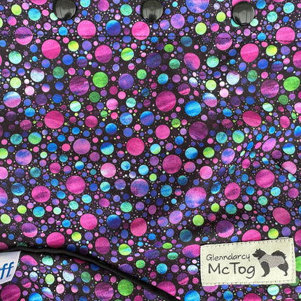 Bubbalicious McTog - Waterproof Microfleece Dog Sweater - Back Poppers