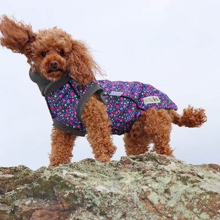 Bubbalicious McTog - Waterproof Microfleece Dog Sweater - Back Poppers