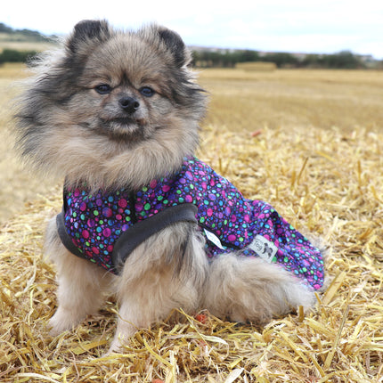 Bubbalicious McTog - Waterproof Microfleece Dog Sweater - Back Poppers