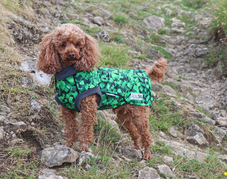 Empire McTog - Microfleece Waterproof Dog Jumper - Back Poppers