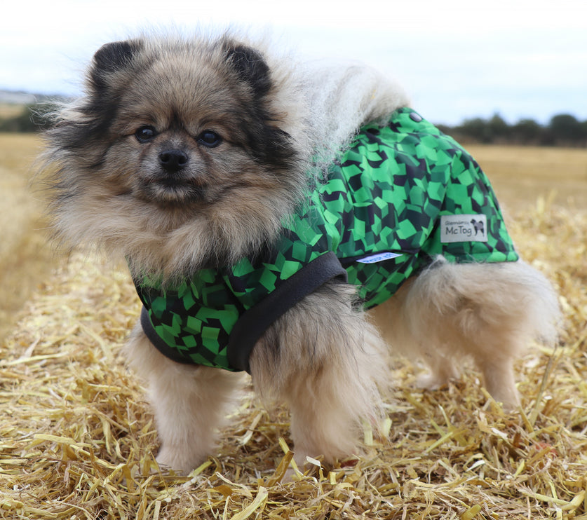 Empire McTog - Microfleece Waterproof Dog Jumper - Back Poppers