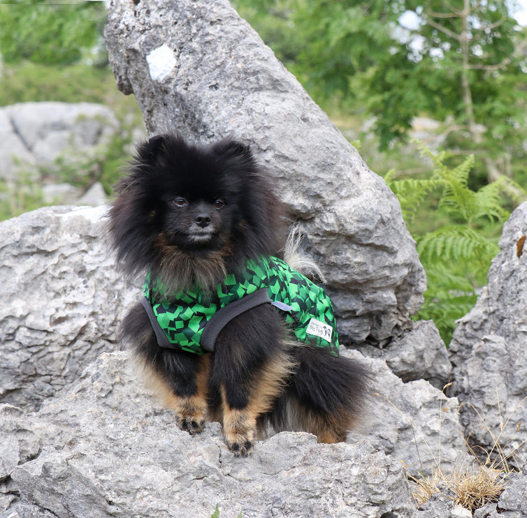 Empire McTog - Microfleece Waterproof Dog Jumper - Back Poppers