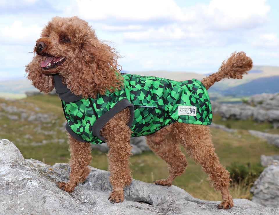 Empire Waterproof Microfleece McTog Dog Jumper - Back Poppers