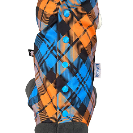 The Highlander McTog Dog Jumper - With Sleeves - Step In Poppers