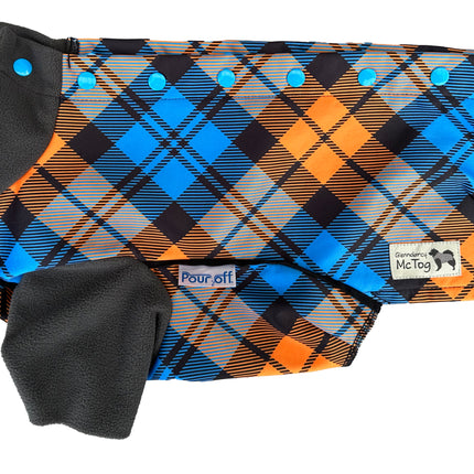 The Highlander McTog Dog Jumper - With Sleeves - Step In Poppers