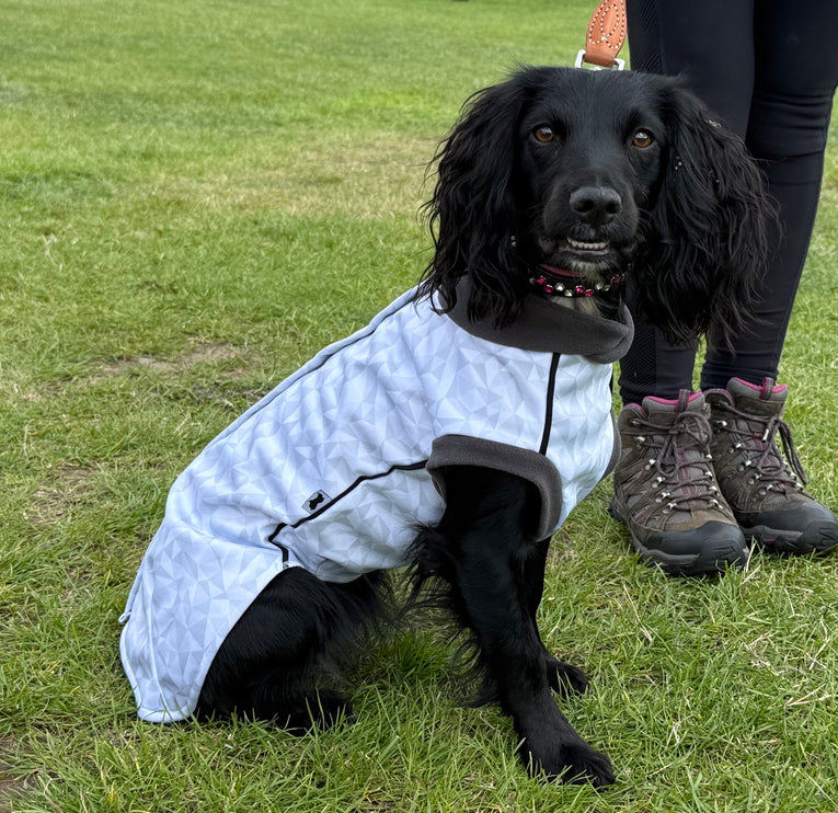 Arctic Drift McTog - Microfleece Waterproof Dog Jacket - Step In Poppers
