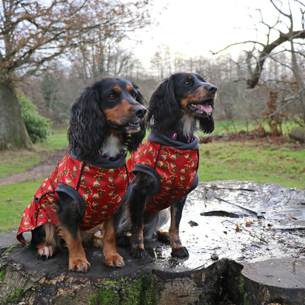 Monkey Business McTog - Microfleece Waterproof Dog Jacket - Step In Poppers