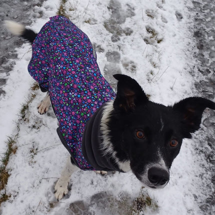 Bubbalicious McTog - Microfleece Waterproof Dog Sweater - Back Poppers - 4 only left