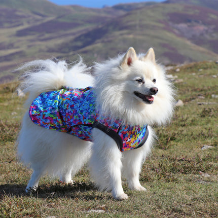 Razzle Dazzle Waterproof Microfleece McTog Dog Jumper - Full Poppers Step In