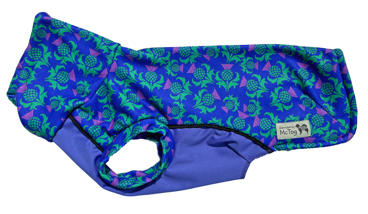 Thistle McTog - Polar Fleece - Waterproof Panel Dog Jumper