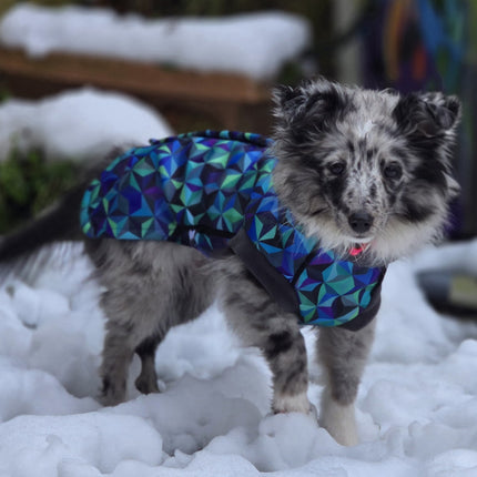 Infinity McTog - Microfleece Waterproof Dog Jumper - Step In Poppers