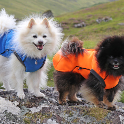 Jaffa McTog - Double Layer Microfleece Waterproof Dog Jacket - Step In Poppers