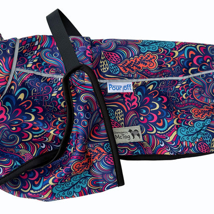 Bohemian McTog - RainHug - Pour Off® Microfleece Waterproof Dog Coat