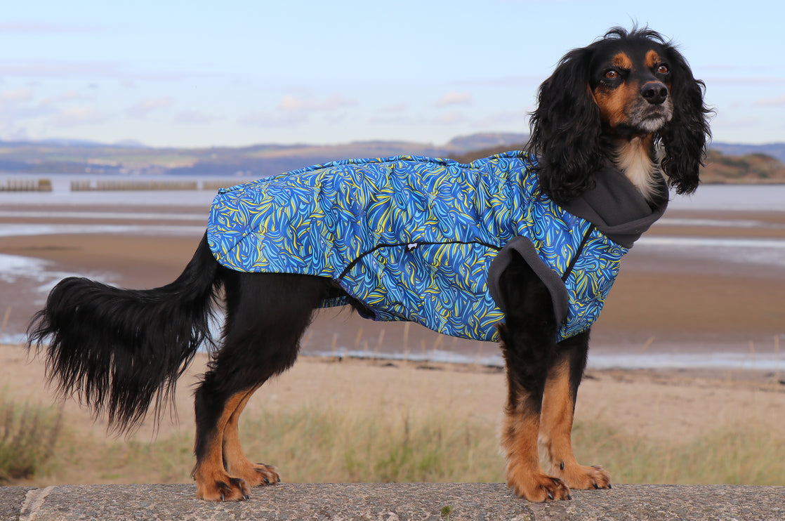 Call of the Wild McTog - Microfleece Waterproof Dog Jumper - Back Poppers
