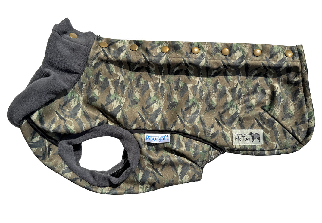 Earth Echo McTog - Microfleece Waterproof Dog Jumper - Step In Poppers