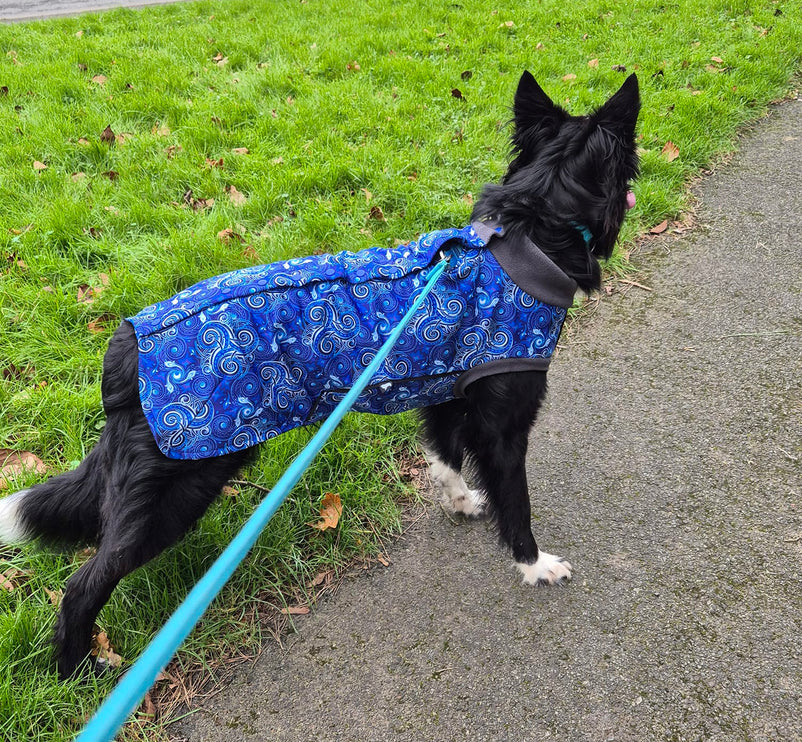 Destiny McTog - Microfleece Waterproof Dog Jumper - Step In Poppers