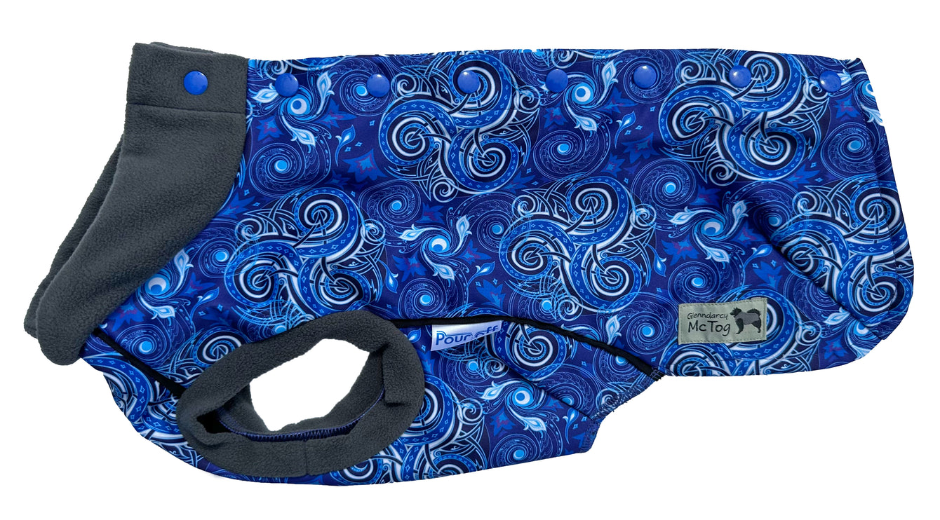 Destiny McTog - Waterproof Microfleece Dog Jumper - Step In Poppers