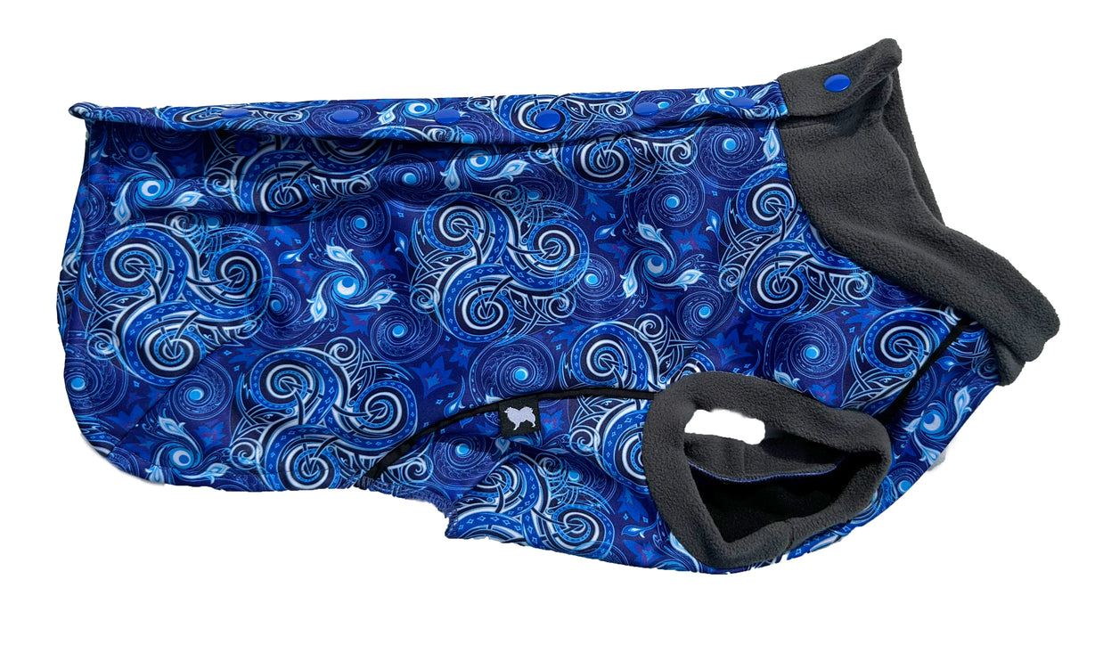 Destiny McTog - Microfleece Waterproof Dog Jumper - Step In Poppers