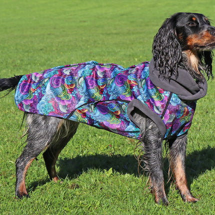 Dreamer McTog - Waterproof Microfleece Dog Coat - Back Poppers