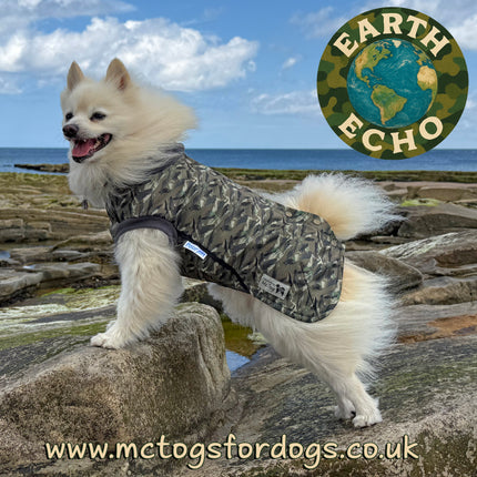 Earth Echo McTog - Microfleece Waterproof Dog Jumper - Step In Poppers