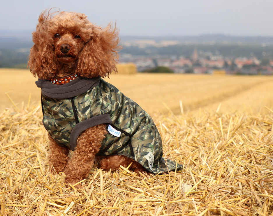 Earth Echo McTog - Microfleece Waterproof Dog Jumper - Step In Poppers