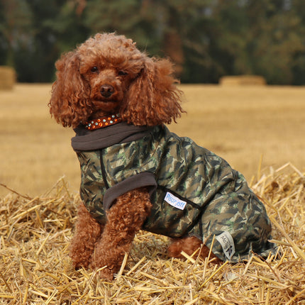 Earth Echo McTog - Microfleece Waterproof Dog Jumper - Step In Poppers
