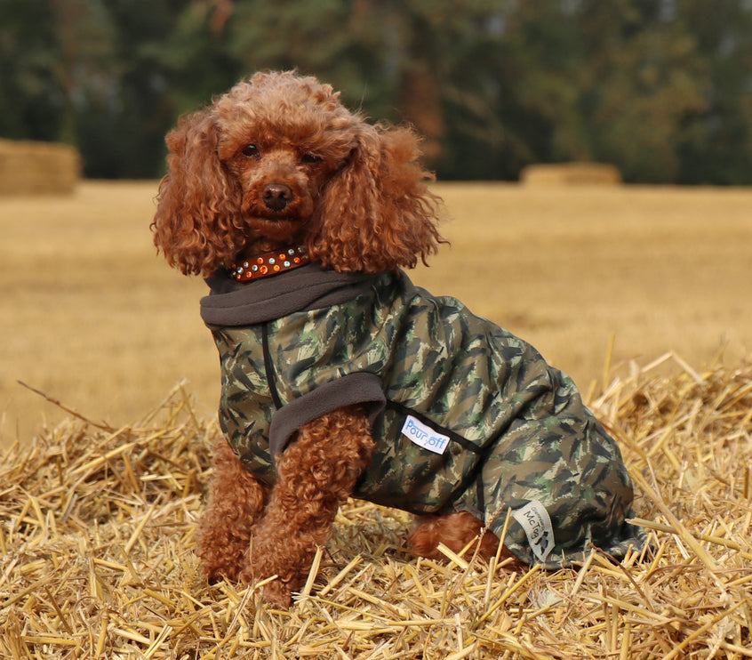 Earth Echo McTog - Microfleece Waterproof Dog Jumper - Step In Poppers