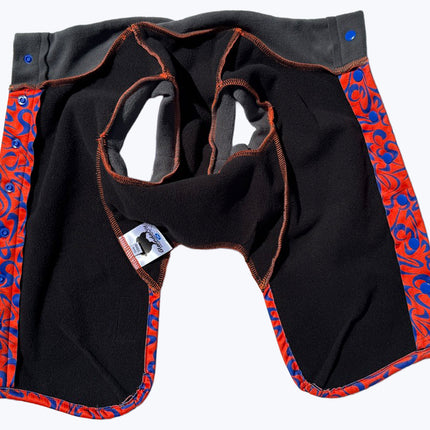 Ember Swirl McTog - Microfleece Waterproof Dog Jacket - Step In Poppers