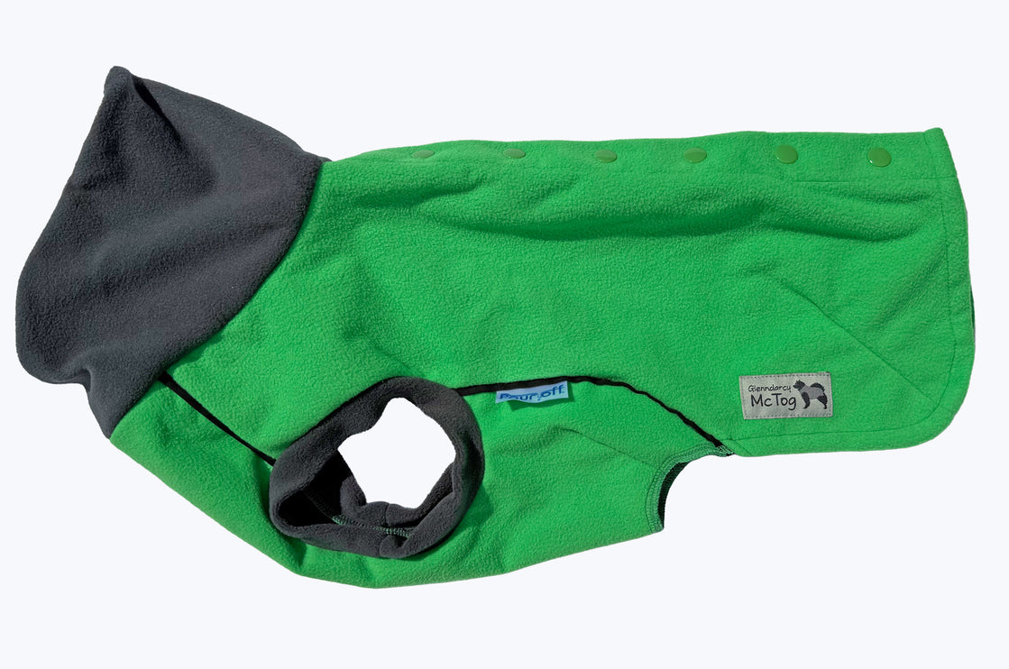 Emerald McTog - Microfleece Waterproof Dog Jumper - Limited Edition colour