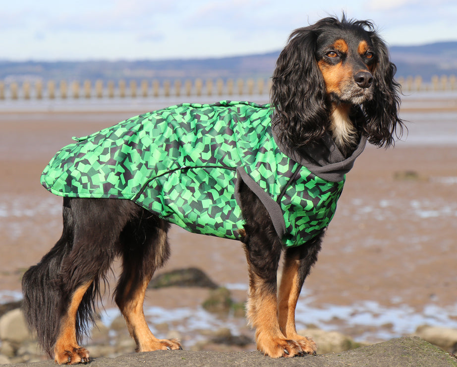 Empire McTog - Microfleece Waterproof Dog Jumper - Back Poppers