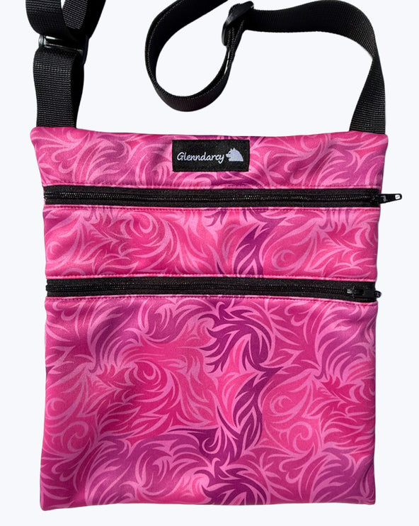 Flamingo Twist  - Handy Dog Walking Bag