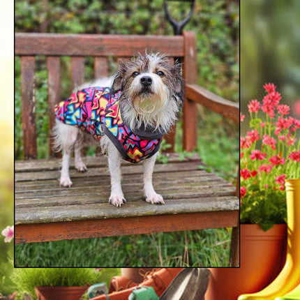 Graffiti McTog - Microfleece Waterproof Dog Sweater