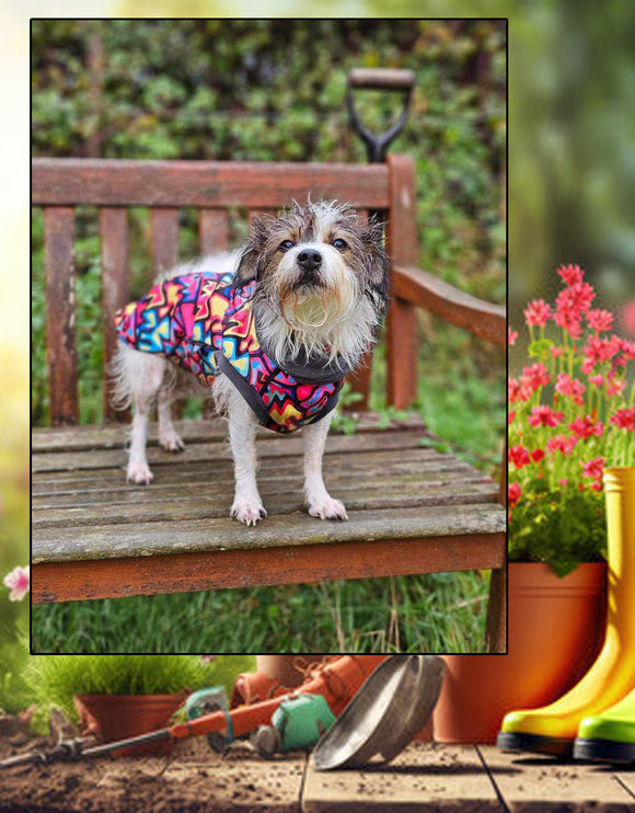 Graffiti McTog - Microfleece Waterproof Dog Sweater