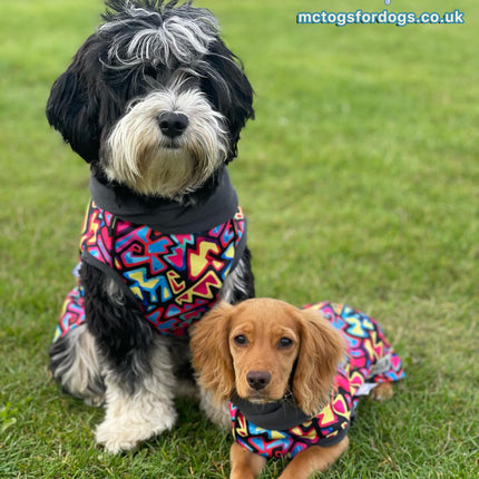 Graffiti McTog - Microfleece Waterproof Dog Sweater