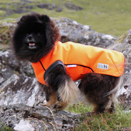 Jaffa McTog - Double Layer Microfleece Waterproof Dog Jacket - Step In Poppers