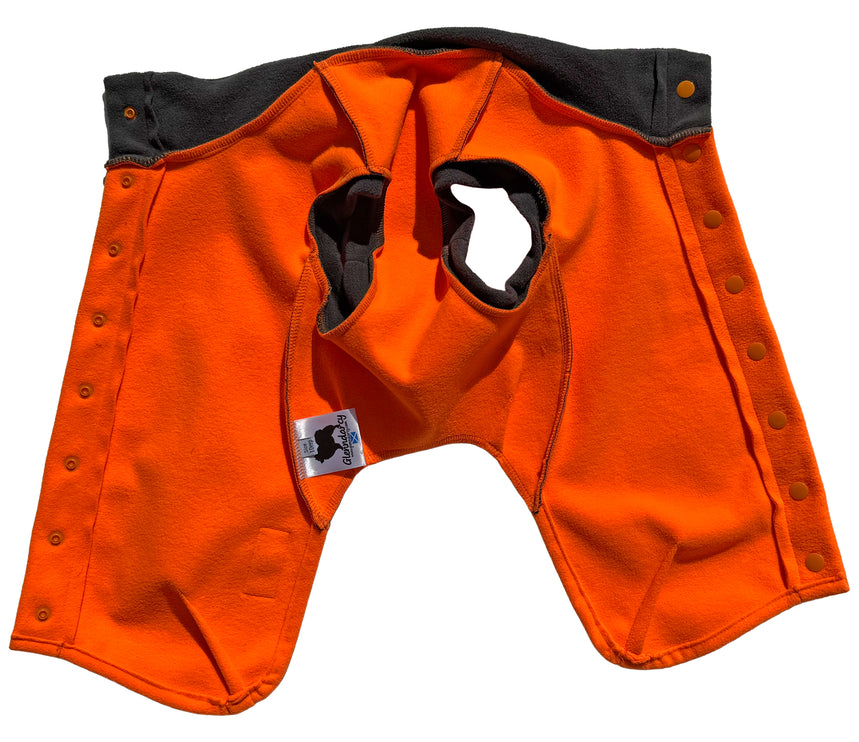 Jaffa McTog - Double Layer Microfleece Waterproof Dog Jacket - Step In Poppers