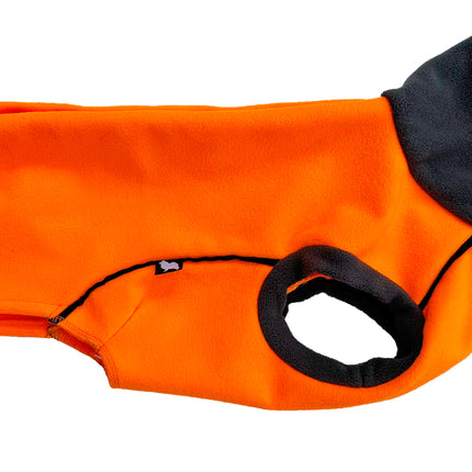 Jaffa Double Layer McTog - Microfleece Waterproof Dog Coat - Back Poppers