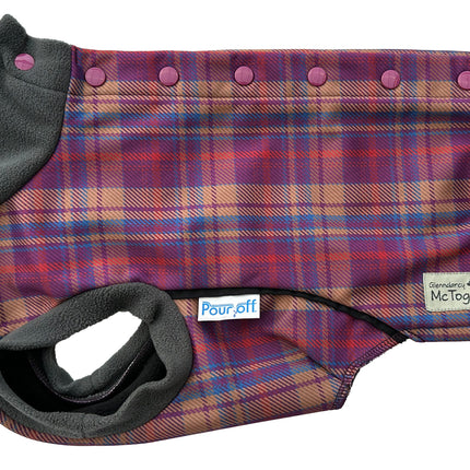 Nevis McTog - Waterproof Microfleece Dog Jumper - Step In Poppers