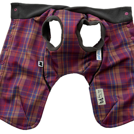 Nevis McTog - Waterproof Microfleece Dog Jumper - Step In Poppers