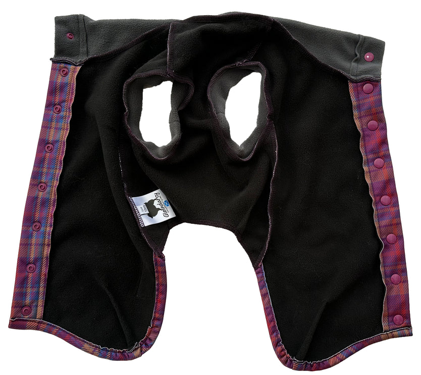 Nevis McTog - Microfleece Waterproof Dog Coat - Step In Poppers