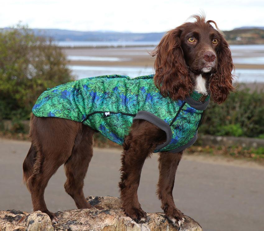 Spellbound Waterproof Microfleece McTog Dog Jumper - Full Poppers Step In