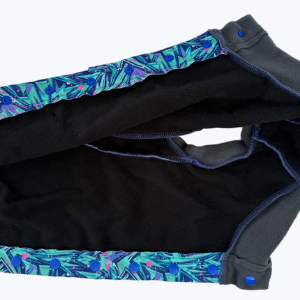 Splash McTog - Microfleece Waterproof Dog Coat - Step In Poppers