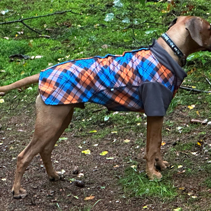 The Highlander McTog Dog Jumper - With Sleeves - Step In Poppers