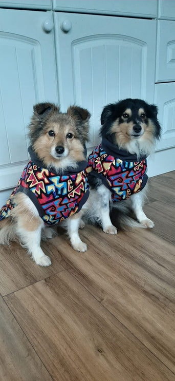 Graffiti McTog - Microfleece Waterproof Dog Sweater