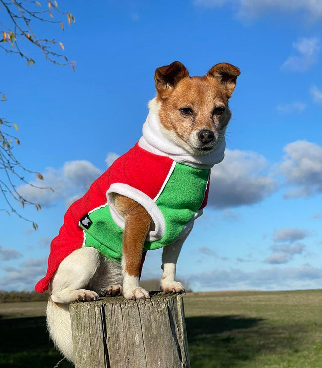 Red Green Polar Fleece McTog - Waterproof belly - End of Line Sale