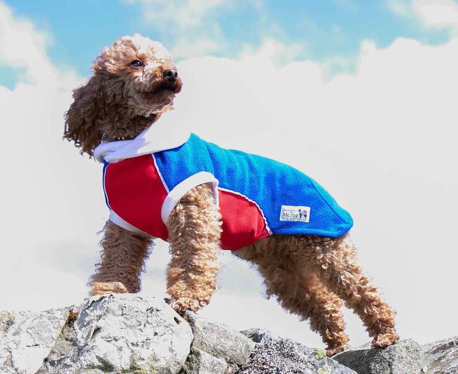 Red, White and Blue Polar Fleece McTog jumper - National Colours Collection