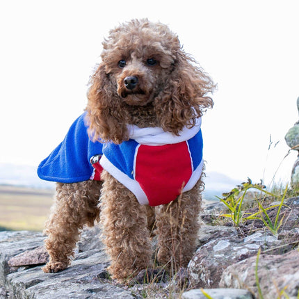 Red, White and Blue Polar Fleece McTog jumper - National Colours Collection